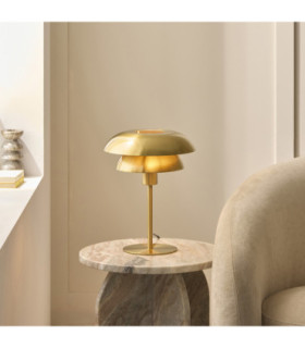 Lyon Table Lamp Satin Brass-2