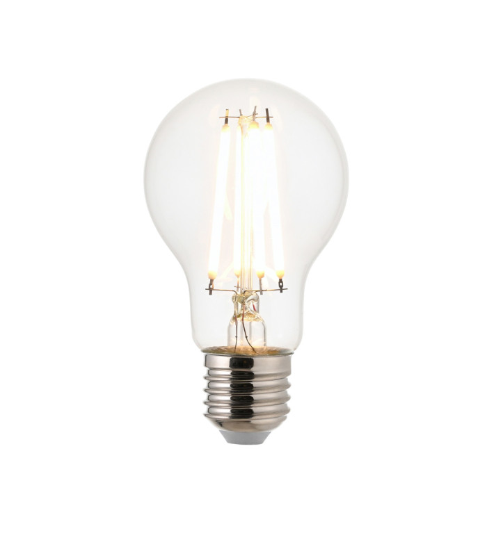 White Filament E27 LED GLS Bulb Clear Glass Bright Nickel-2