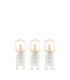 G9 LED Frosted SMD- 3 pack G9 Bulb Frosted Pc Bright Nickel-1