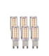 G9 LED SMD - 6 pack G9 Bulb Clear Gloss White Pc-1