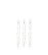 R7s Halogen - 3 pack R7S Bulb Clear Glass Unglazed Ceramic