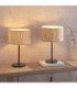 Longshore - Twin Pack - Table Lamp Natural Seagrass Matt Black-2