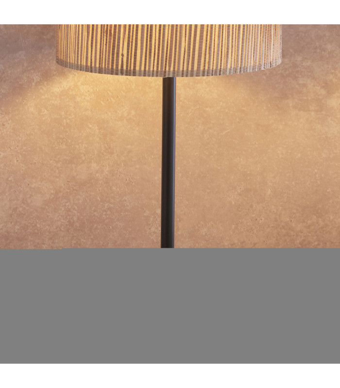 Longshore - Twin Pack - Table Lamp Natural Seagrass Matt Black-8