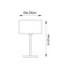 Longshore - Twin Pack - Table Lamp Natural Seagrass Matt Black-10