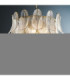 Autumn Pendant Light Brushed Aged Brass Clear Textured Glass-4