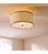 Lexi Cylindrical Ceiling Light Ivory-2