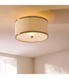 Lexi Cylindrical Ceiling Light Ivory-2