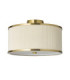 Lexi Cylindrical Ceiling Light Ivory-8