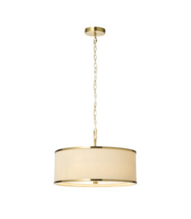 Lexi Cylindrical Pendant Light Ivory-1