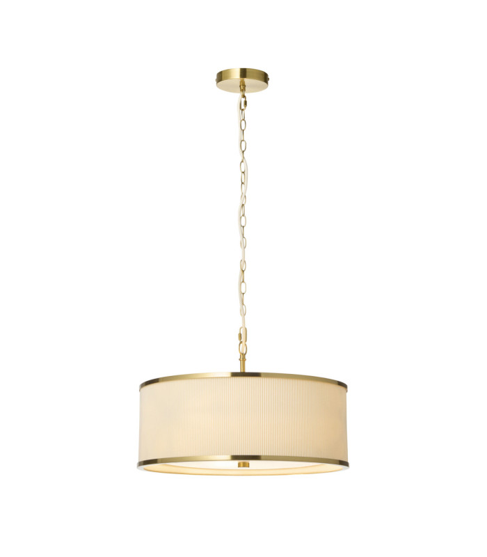 Lexi Cylindrical Pendant Light Ivory-1