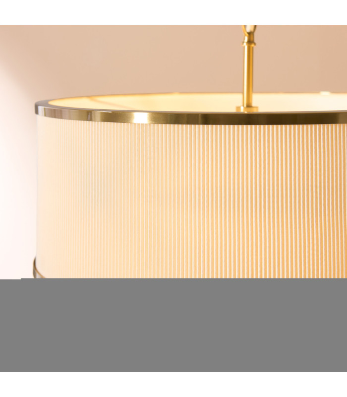 Lexi Cylindrical Pendant Light Ivory-5