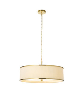 Lexi Cylindrical Pendant Light Ivory-1