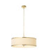 Lexi Cylindrical Pendant Light Ivory-9