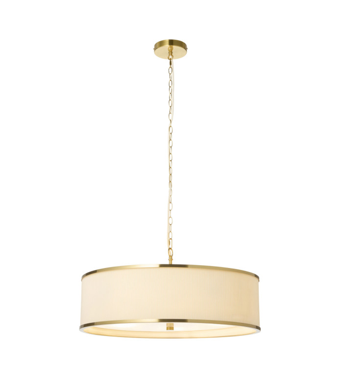 Lexi Cylindrical Pendant Light Ivory-9