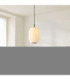 Evora Globe Pendant Light Brushed Aged Brass Opal Ribbed Glass-2