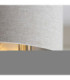 Highclere Cylindrical Ceiling Light Brushed Chrome Natural-6