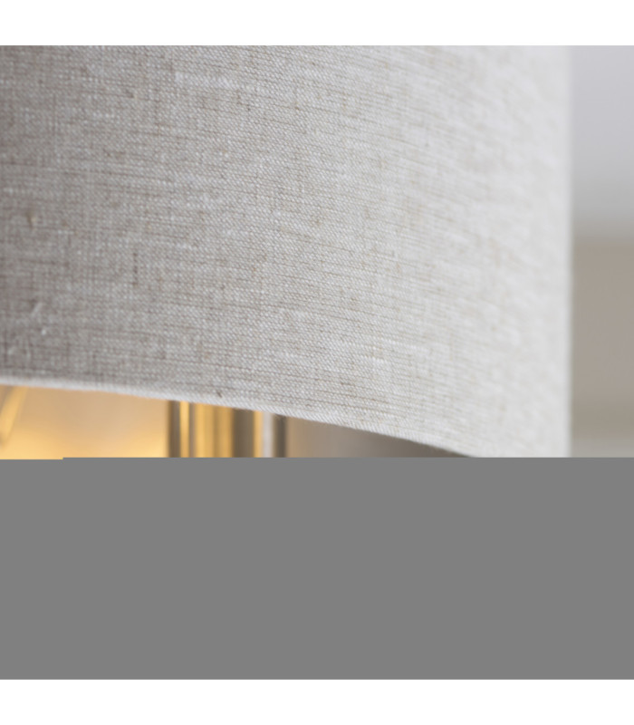 Highclere Cylindrical Ceiling Light Brushed Chrome Natural-6