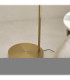 Carlson XL Arc Floor Lamp Warm Brass Natural-6