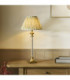 Avebury & Leaf 30cm Table Lamp Antique Brass Herb Garden Green-2