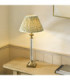 Avebury & Leaf 30cm Table Lamp Antique Brass Herb Garden Green-3