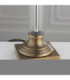 Avebury & Leaf 30cm Table Lamp Antique Brass Herb Garden Green-7