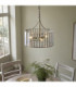 Antalya Lanterns Pendant Light Antique Brass With Clear Glass-4