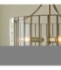 Antalya Lanterns Pendant Light Antique Brass With Clear Glass-7