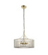 Antalya Lanterns Pendant Light Antique Brass With Clear Glass-8