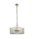 Antalya Lanterns Pendant Light Antique Brass With Clear Glass-9