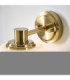 Evora Globe Wall Lights Brushed Aged Brass Opal Ribbed Glass-7