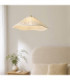 Isabella Grand Dome Pendant Light Brushed Aged Brass Vintage White-2