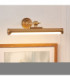 Kas Rechargeable Picture Light Warm Brass Frosted Pc-4