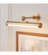 Kas Rechargeable Picture Light Warm Brass Frosted Pc-5