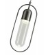 Ceiling Pendant, 1 x 7W LED, 4000K, 790lm, Satin Nickel, Clear - 5