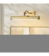 Maris Rechargeable Picture Light Warm Brass Frosted Pc-4