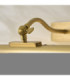 Maris Rechargeable Picture Light Warm Brass Frosted Pc-7