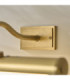 Maris Rechargeable Picture Light Warm Brass Frosted Pc-8