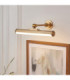 Cirali Rechargeable Picture Light Warm Brass Frosted Pc-3