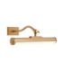 Kindos Rechargeable Picture Light Warm Brass Frosted Pc-1
