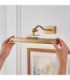 Kindos Rechargeable Picture Light Warm Brass Frosted Pc-8