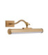 Kindos Rechargeable Picture Light Warm Brass Frosted Pc-10