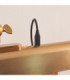 Dalyan Rechargeable Picture Light Warm Brass Frosted Pc-8