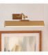 Lasos Rechargeable Picture Light Warm Brass Frosted Pc-5