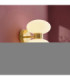 Rossano Up & Down Wall Lamp Warm Brass Opal Glass-4