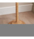 Twist & ZigZag 40cm Floor Lamp Oak Resin Pearl Grey-5