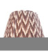 Twist & ZigZag 40cm Floor Lamp Oak Resin Pearl Grey-7