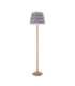 Twist & ZigZag 40cm Floor Lamp Oak Resin Pearl Grey-8