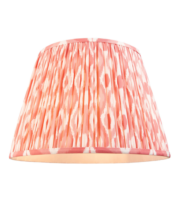 Twist & Ikat 40cm Floor Lamp Oak Resin Coral Pink-7