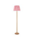 Twist & Ikat 40cm Floor Lamp Oak Resin Coral Pink-8
