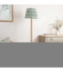 Twist & ZigZag 40cm Floor Lamp Oak Resin Cotswold Green-3